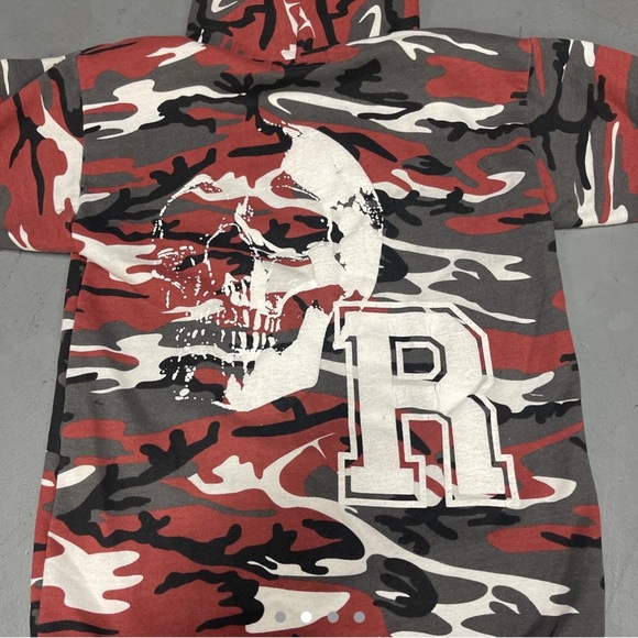 red camo revenge hoodie - Picture 2 of 4